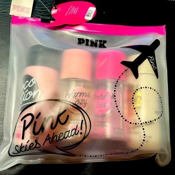 Victoria's Secret PINK | "Skies Ahead" Travel Bag | TSA Friendly - Picture 4 of 9